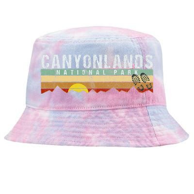 Canyonlands National Park Utah Camping Hiking Tie-Dyed Bucket Hat