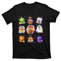 Chicken Nuggets Pumpkin Halloween 90S Vintage Gift T-Shirt