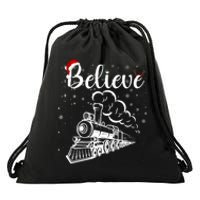 Christmas North Pole All Abroad Xmas Santa Drawstring Bag