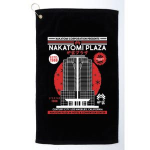 Classic Nakatomi Plaza Christmas Party Flyer Poster Platinum Collection Golf Towel