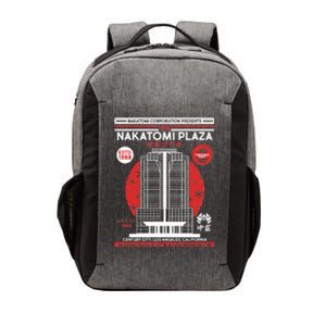 Classic Nakatomi Plaza Christmas Party Flyer Poster Vector Backpack