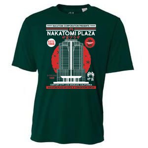 Classic Nakatomi Plaza Christmas Party Flyer Poster Cooling Performance Crew T-Shirt