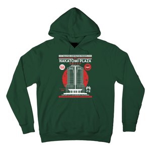 Classic Nakatomi Plaza Christmas Party Flyer Poster Hoodie