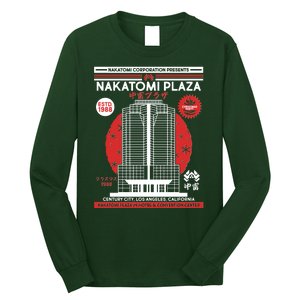 Classic Nakatomi Plaza Christmas Party Flyer Poster Long Sleeve Shirt