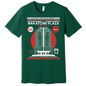 Classic Nakatomi Plaza Christmas Party Flyer Poster Premium T-Shirt