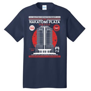 Classic Nakatomi Plaza Christmas Party Flyer Poster Tall T-Shirt