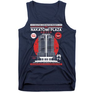 Classic Nakatomi Plaza Christmas Party Flyer Poster Tank Top