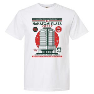 Classic Nakatomi Plaza Christmas Party Flyer Poster Garment-Dyed Heavyweight T-Shirt