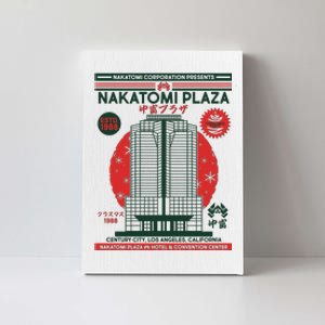 Classic Nakatomi Plaza Christmas Party Flyer Poster Canvas