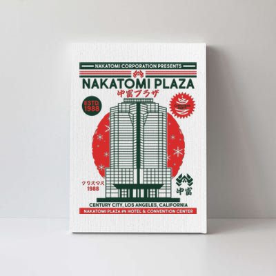 Classic Nakatomi Plaza Christmas Party Flyer Poster Canvas