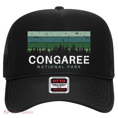 Congaree National Park South Carolina High Crown Mesh Back Trucker Hat