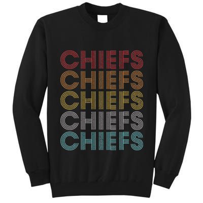 Chiefs Name Personalized Vintage Chiefs Sport Tall Sweatshirt