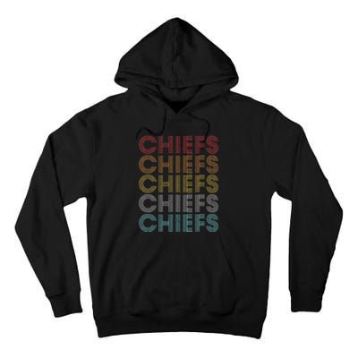 Chiefs Name Personalized Vintage Chiefs Sport Tall Hoodie