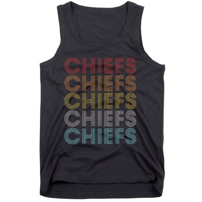 Chiefs Name Personalized Vintage Chiefs Sport Tank Top