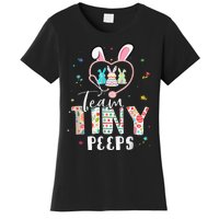 Cute NICU PICU L&D Nurse Easter Day Stethoscope Cute Bunny Women's T-Shirt