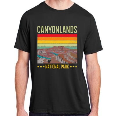 Canyonlands National Park US Vintage USA Utah State Lover Adult ChromaSoft Performance T-Shirt