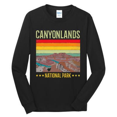 Canyonlands National Park US Vintage USA Utah State Lover Tall Long Sleeve T-Shirt