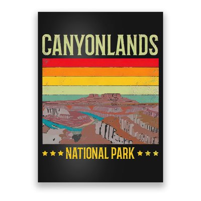 Canyonlands National Park US Vintage USA Utah State Lover Poster