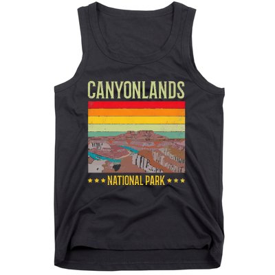 Canyonlands National Park US Vintage USA Utah State Lover Tank Top