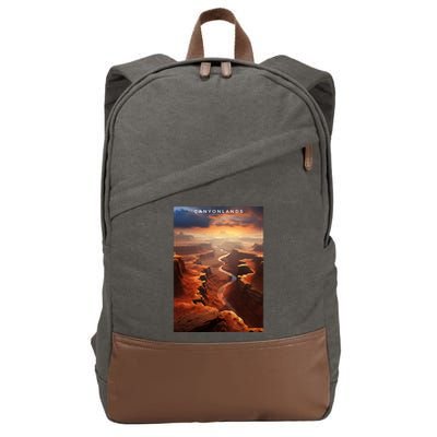 Canyonlands National Park Photographic Cotton Canvas Backpack