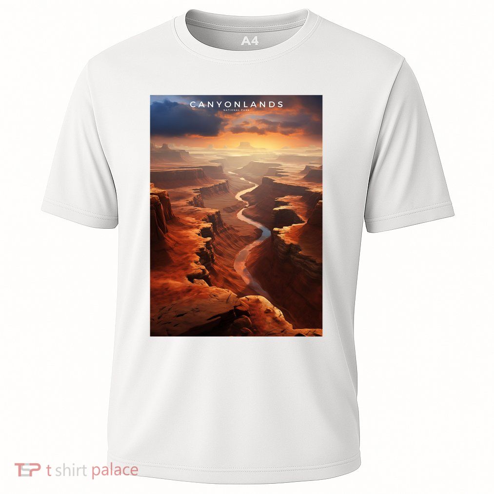 Canyonlands National Park Photographic Cooling Performance Crew T-Shirt