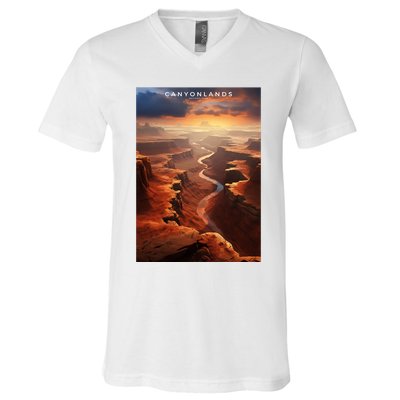 Canyonlands National Park Photographic V-Neck T-Shirt