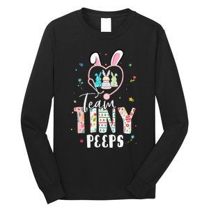 Cute NICU PICU L&D Nurse Easter Day Stethoscope Cute Bunny Long Sleeve Shirt