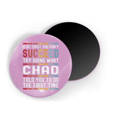 Chad Name Personalized Funny Birthday Christmas Joke Magnet