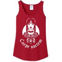 Carpe Noctem Pagan Atheist Magic Goddess Gothic Witchcraft Ladies Essential Tank