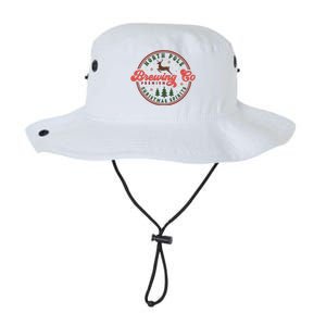 Christmas North Pole Brewing Co Premium Christmas Spirits Label Legacy Cool Fit Booney Bucket Hat