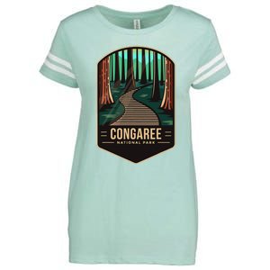 Congaree National Park 2024 South Carolina Enza Ladies Jersey Football T-Shirt