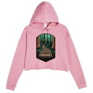 Congaree National Park 2024 South Carolina Crop Fleece Hoodie