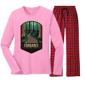 Congaree National Park 2024 South Carolina Women's Long Sleeve Flannel Pajama Set 