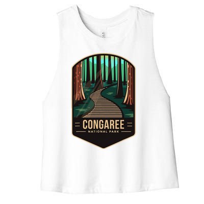 Congaree National Park 2024 South Carolina Women's Racerback Cropped Tank