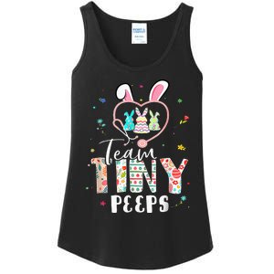 Cute NICU PICU L&D Nurse Easter Day Cute Bunny Ladies Essential Tank