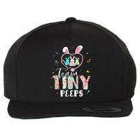 Cute NICU PICU L&D Nurse Easter Day Cute Bunny Wool Snapback Cap