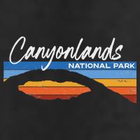 Canyonlands National Park Moab Utah Vacation Retro Ut 7 Panel Mesh Trucker Snapback Hat