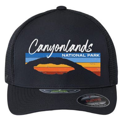 Canyonlands National Park Moab Utah Vacation Retro Ut Flexfit Unipanel Trucker Cap