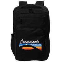 Canyonlands National Park Moab Utah Vacation Retro Ut Impact Tech Backpack