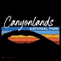 Canyonlands National Park Moab Utah Vacation Retro Ut 16 in Basic Backpack