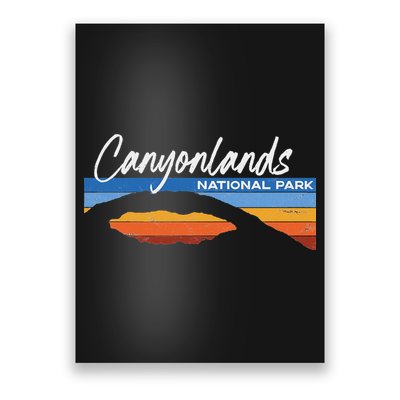 Canyonlands National Park Moab Utah Vacation Retro Ut Poster