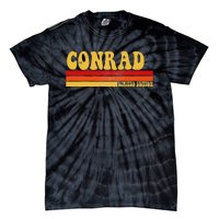 Conrad Name Personalized Idea Retro Vintage Conrad Tie-Dye T-Shirt