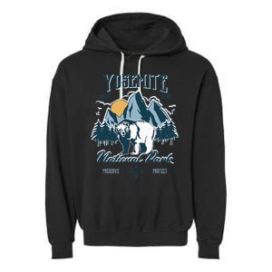 California National Park Yosemite National Park Garment-Dyed Fleece Hoodie