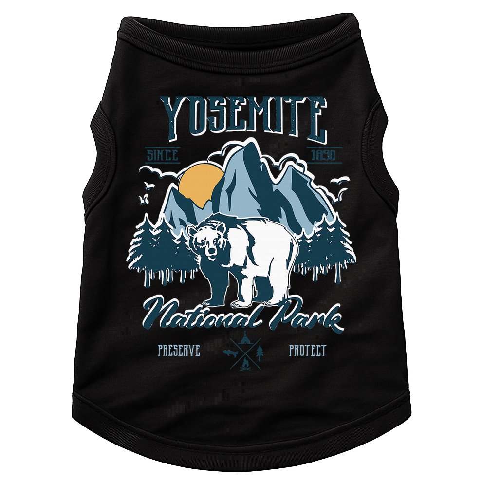 California National Park Yosemite National Park Doggie Tank