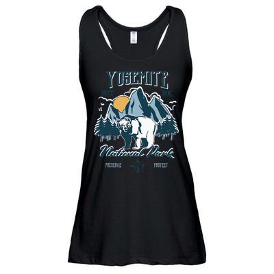 California National Park Yosemite National Park Ladies Essential Flowy Tank