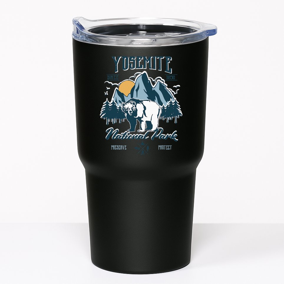 California National Park Yosemite National Park Tumbler