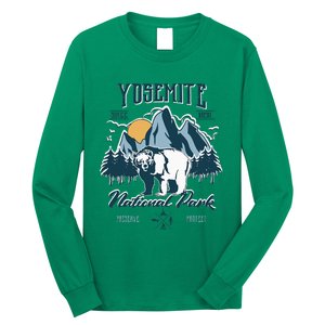 California National Park Yosemite National Park Long Sleeve Shirt