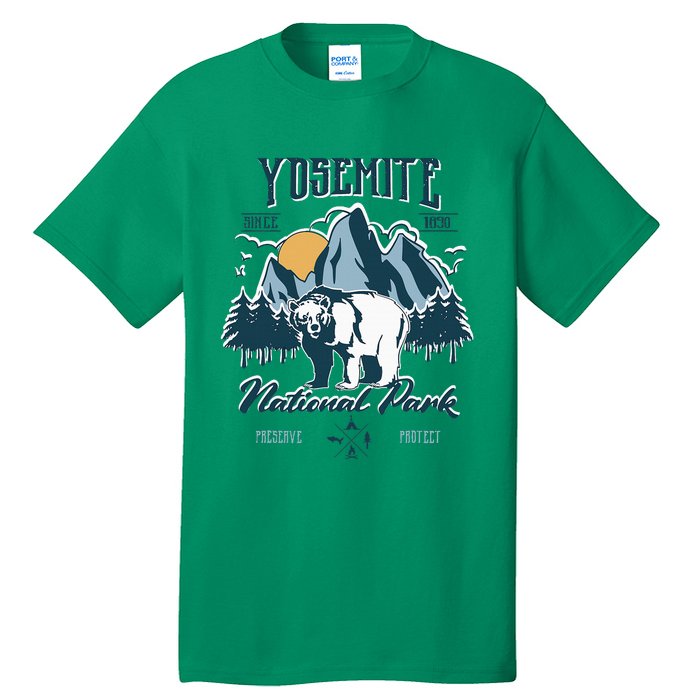 California National Park Yosemite National Park Tall T-Shirt