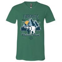 California National Park Yosemite National Park V-Neck T-Shirt