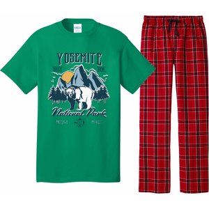 California National Park Yosemite National Park Pajama Set